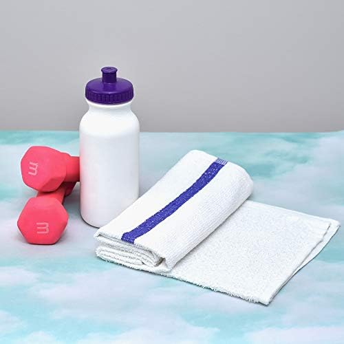 Pacific Linens 100% Cotton Kitchen Towels, Absorbent Rags for Cleaning