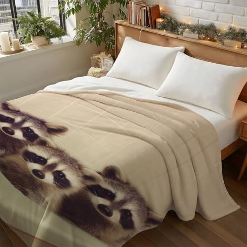 Modern Blanket, Beige Brown Throw Blanket, Minimalist Bathroom Animal