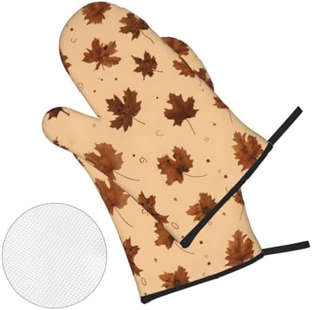 Light Beige Autumnoven Mitts and Potholders BBQ Gloves