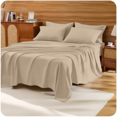 Loyalberry King Sheet Set- 6 Piece Breathable & Cooling Sheets
