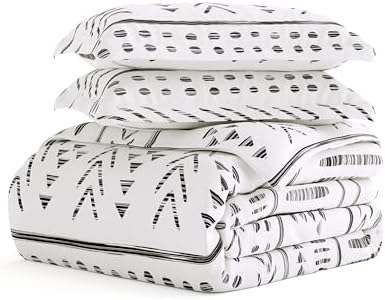 Merit Linens Patterned Soft Duvet Cover Bed Set - Bohemian Patterns