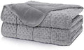 ACOMOPACK Minky Weighted Blanket Queen 15lbs for Adults
