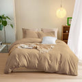 3 Sided Zipper Closure Duvet Set, Buttery Soft, Easy-Care 600-TC PIMA