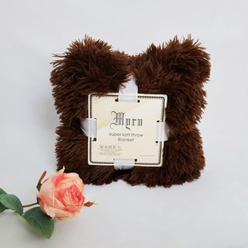 Ultra-Soft Plush Blanket - Cozy Furry Throw for Bed, Sofa, or Couch