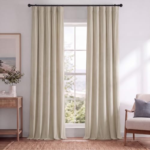 HPD Half Price Drapes Signature Velvet Thermal Blackout Curtains for