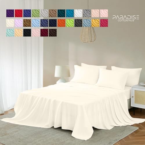 Lightweight Hotel Luxury 5-Piece Sheet Set for Adjustable Bed 400-TC