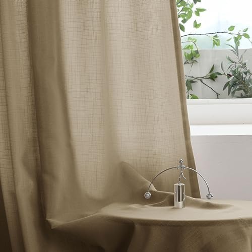 Macochico Grommet Curtains 108 Inches Long Light Filtering Energy