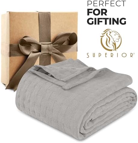 Superior Cotton Blanket Breathable All Season Comfy Bedding