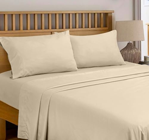 Royale Linens 300 Thread Count 100% Cotton California King Flat Sheet