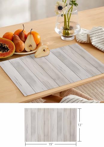 Beige Table Runner and Placemats for Dining Tables,Burlap Coffee Table