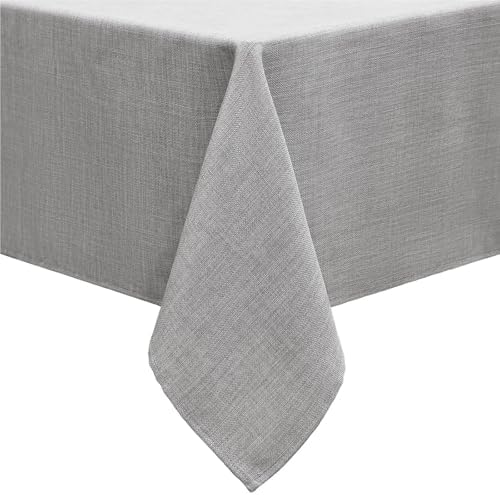 Tablecloth Domestic Tablecloth Rectangular and Round Unpatterned Linen