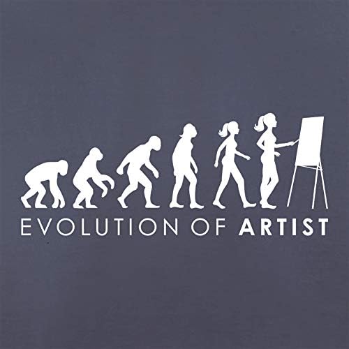 Dressdown Evolution of Woman Artist - Unisex Adult Kitchen/BBQ Apron