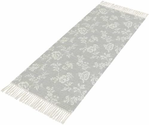 Spring Flowers Hallway Runner Rug 2'x5', Rustic Farmhouse Floral