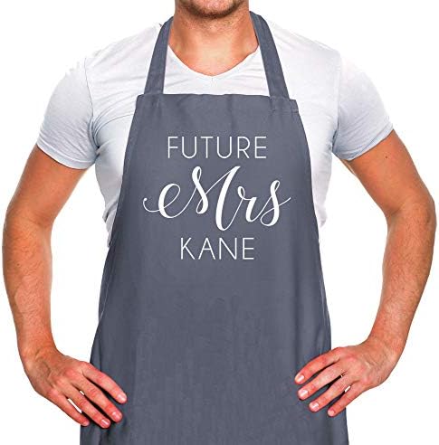 Future Mrs Kane - Unisex Adult Kitchen / BBQ Apron - Dark Grey - One
