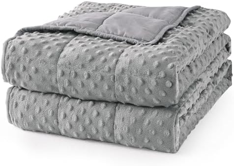 Mr. Sandman Weighted Blanket for Adults, Queen Size 20 lbs