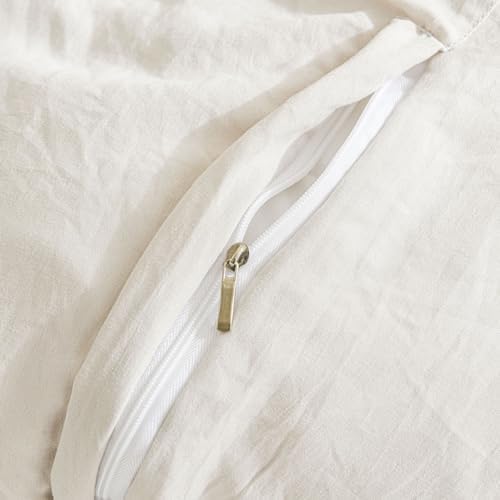 INFLAG Boho Duvet Cover, 100% Cotton Bohemian Tassel Comforter Cover