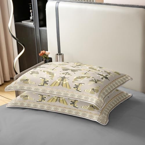 Erosebridal Butterfly 100% Cotton Bedding Set Queen Bohemian Floral