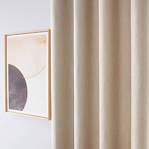 96 Blackout Curtains 2 Panel Set, Grommet Solid Color Room Darkening