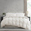 Nestl Off White Duvet Cover King Size - Soft Double Brushed King Duvet