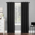 Sun Zero Cyrus 2-Pack Thermal Total Blackout Back Tab Curtain Panel