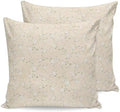 20 x 20 Pillow Covers Set of 2, Florals Decorative Throw Pillowcases