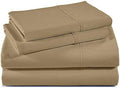 Shreem Linen 100% Giza Egyptian Cotton Full Sheet Set 4 Piece, Sateen