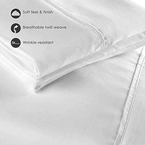 Fabrictech International Microfiber Wrinkle Resistant 4 Piece Sheet