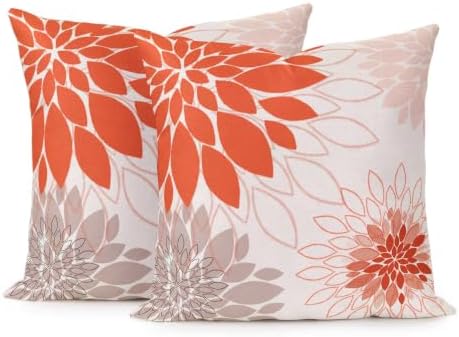 Burgundy Blush Abstract Dahlia Floral Linen Throw Pillow Cover 18x18