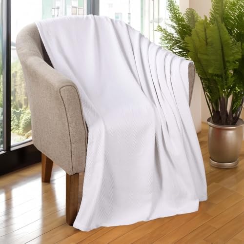 Modern & Contemporary Super Soft Cotton Throw Blanket Full/Queen Size