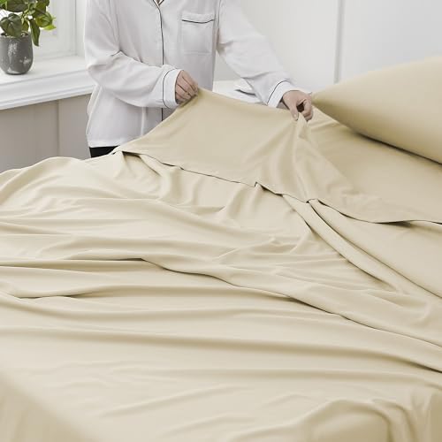 Queen Flat Sheet Only - Ultra Soft & Breathable Brushed Microfiber Top
