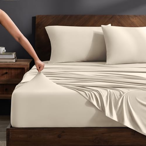 Bare Home Cooling Performance Jersey Knit Stretch Sheet Set