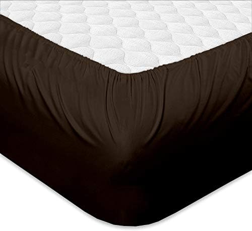 1 Fitted Sheet Only - 500 Thread Count Long Staple Combed, Pure