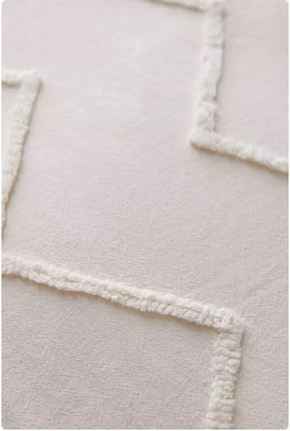 100% Cotton Hand Tufted Textured Duvet Cover Boho Bedding Comforter
