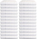 Salon Towels Pack of 60 Super Absorbent Quick Dry White Hand Towels
