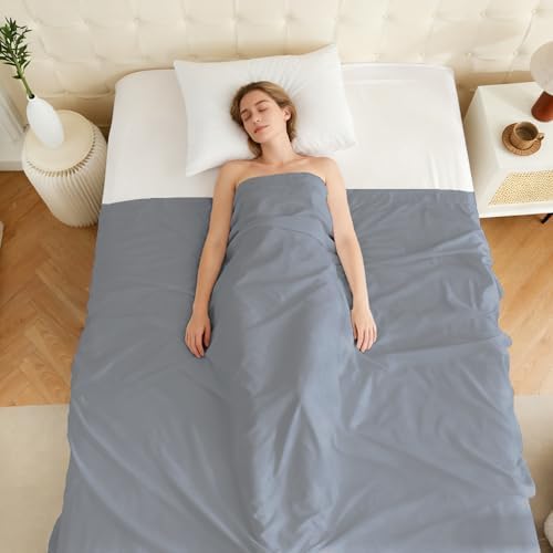 CULVE Full Microfiber Flat Sheet Only, 1 Pack (81x96,Dark Gray)