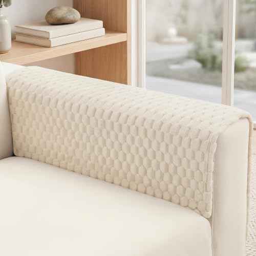 Foxdecor Couch Arm Covers Set of 2