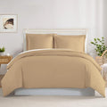 Soft & Durable 3 Sided Zipper Closure Duvet Cover Set Handcrafted