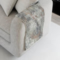 Addison Rugs ASB725 Taupe 50" x 70" Oversized Sherpa Throw Blanket