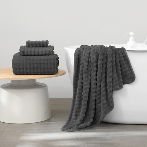 KBY Bath Towels Set 6 Piece 40x80 Inches,2 Extra Large Bath Sheets 2
