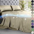 DECOLURE Cooling Sheets Queen Set 4pcs - Luxurious & Ultra-Soft