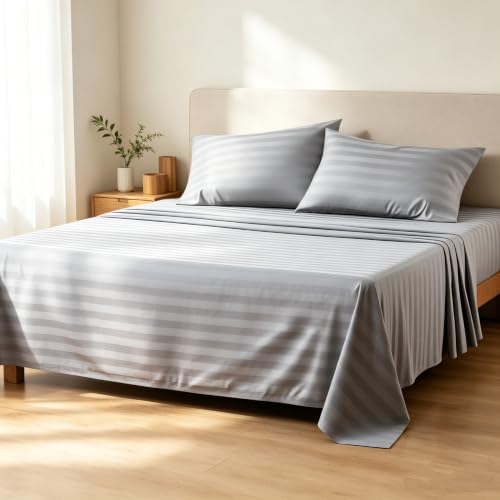 Cotton Flat Sheets Only, 600 TC 100% Cotton Flat Sheet Top Sheet Only