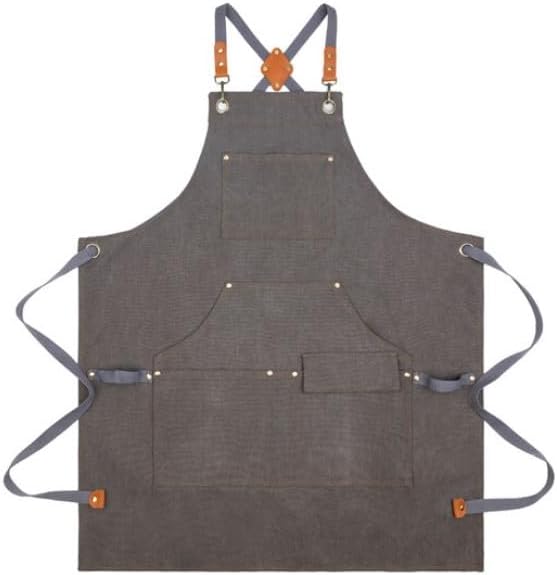 Personalized Embroidered Canvas Apron