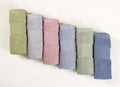 Cleanbear Pure Cotton Wash Cloths Face Cloths, 6 Colors