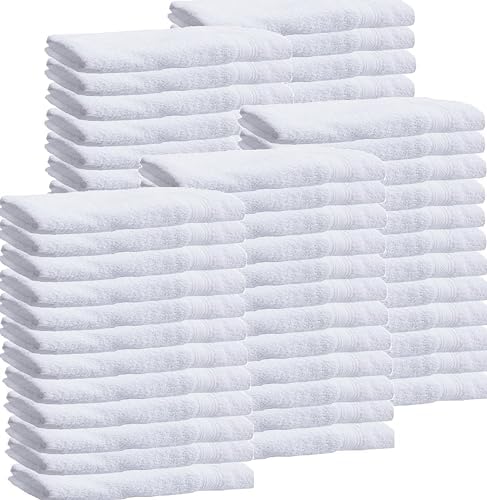 Towels N More 60 Pk 16x27 Soft Premium Hand Towels for Home Gym Spa