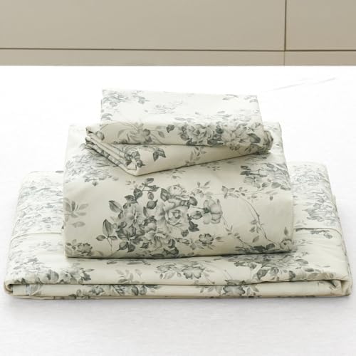 DAUAOTO Split King Cotton Sheets Set Printed Bedding Sets, Bedlinen