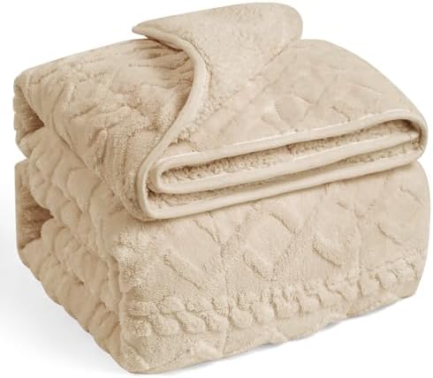 Wemore Adults Weighted Blanket for Sleep Queen Size 15 lbs 60" x 80"