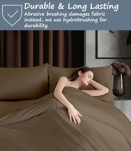 Cottington Lane 4 Piece Queen Size Sheet Set, Hotel Quality Bedding