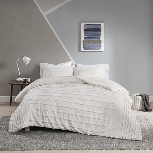 100% Cotton Hand Tufted Textured Duvet Cover Boho Bedding Comforter