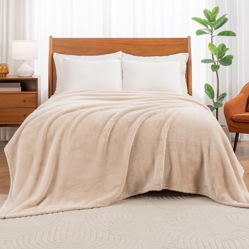 Berkshire Blanket Classic Extra-FluffyTM Plush Blanket King Size, Soft