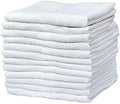 Pacific Linens 100% Cotton Kitchen Towels, Absorbent Rags for Cleaning
